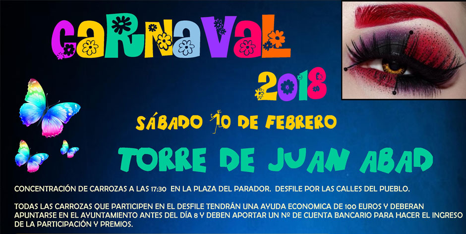 Carnavales 2018 en Torre de Juan Abad