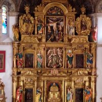 El retablo ha sido restaurado en 2021-2022